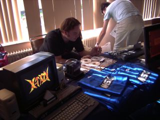 X-Tazy running on real hardware