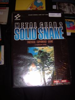 Second hand booth - Metal Gear 2: Solid Snake for 200 Euros