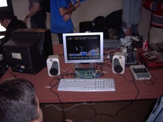 Space Manbow on the One Chip MSX