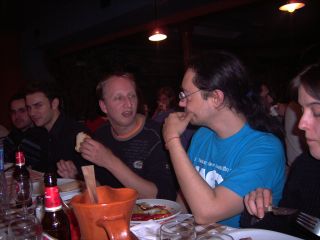 msd discussing assembler things with Mr. Spanto Soft
